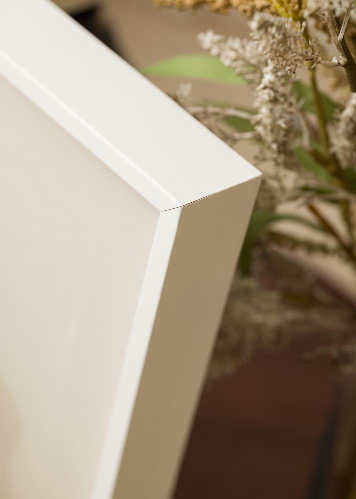 Ramme Ra Skyggeramme Hvit - Valgfri Størrelse