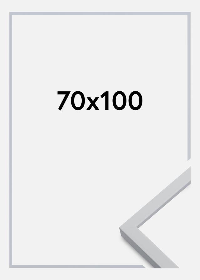 Ramme Oslo Akrylglass Hvit 70x100 cm