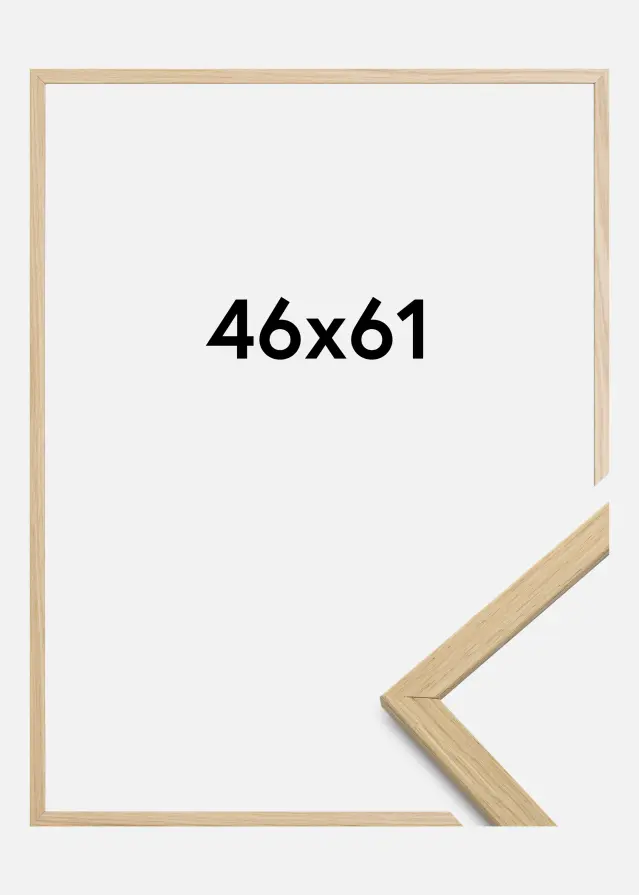 Ramme Edsbyn Akrylglass Eik 46x61 cm