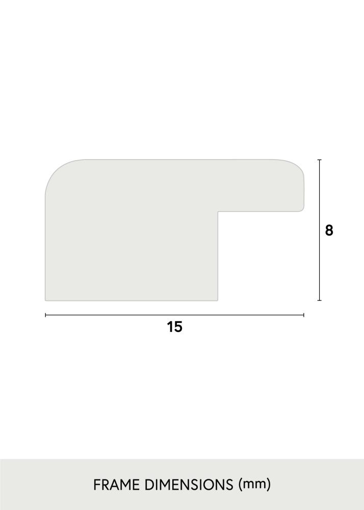 Ramme Liv Akrylglass Tre 13x18 cm