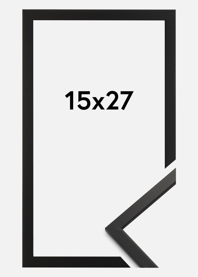 Ramme Edsbyn Akrylglass Svart 15x27 cm