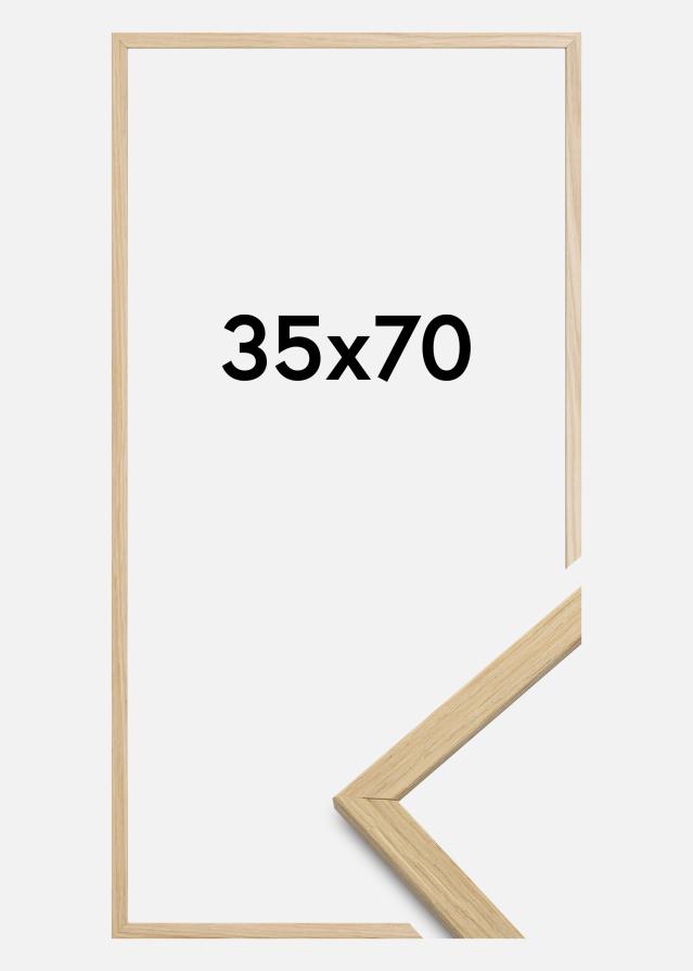 Ramme Edsbyn Akrylglass Eik 35x70 cm