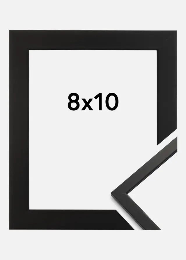 Ramme Edsbyn Akrylglass Svart 8x10 cm