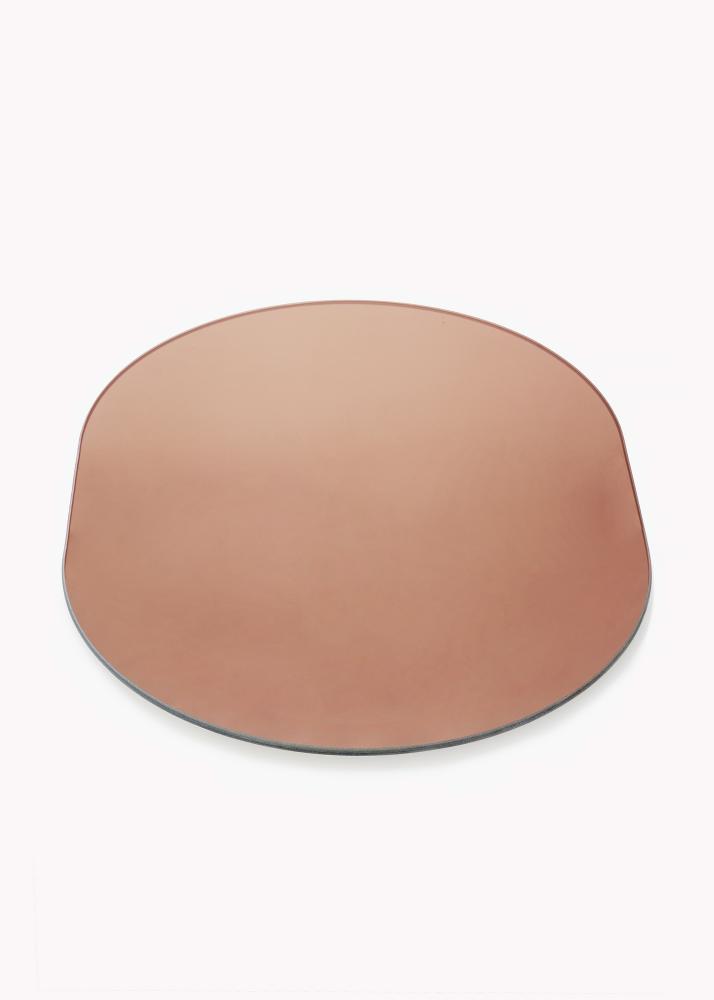 KAILA Speil Oval Rose Gold 50x70 cm