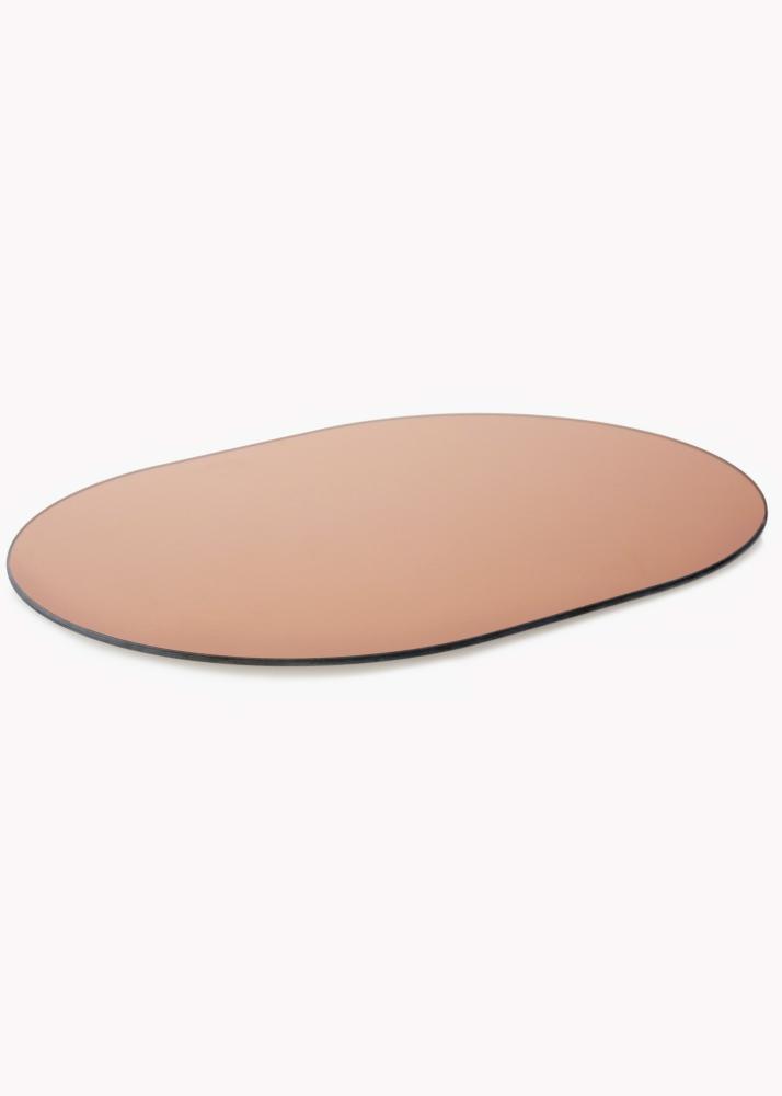 KAILA Speil Oval Rose Gold 70x100 cm