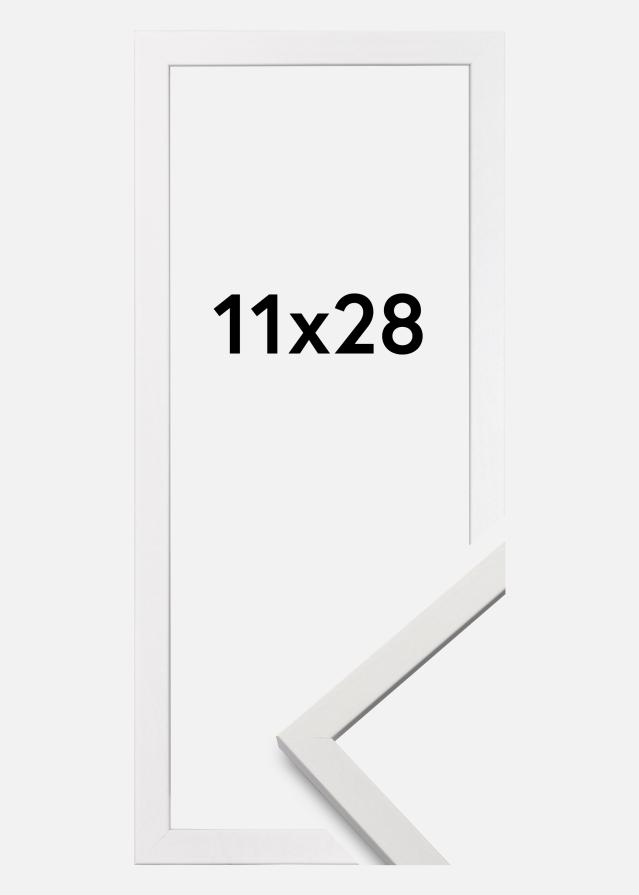 Ramme Edsbyn Akrylglass Hvit 11x28 cm