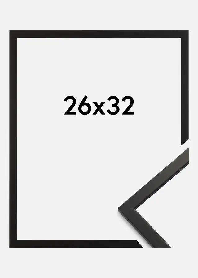 Ramme Edsbyn Akrylglass Svart 26x32 cm