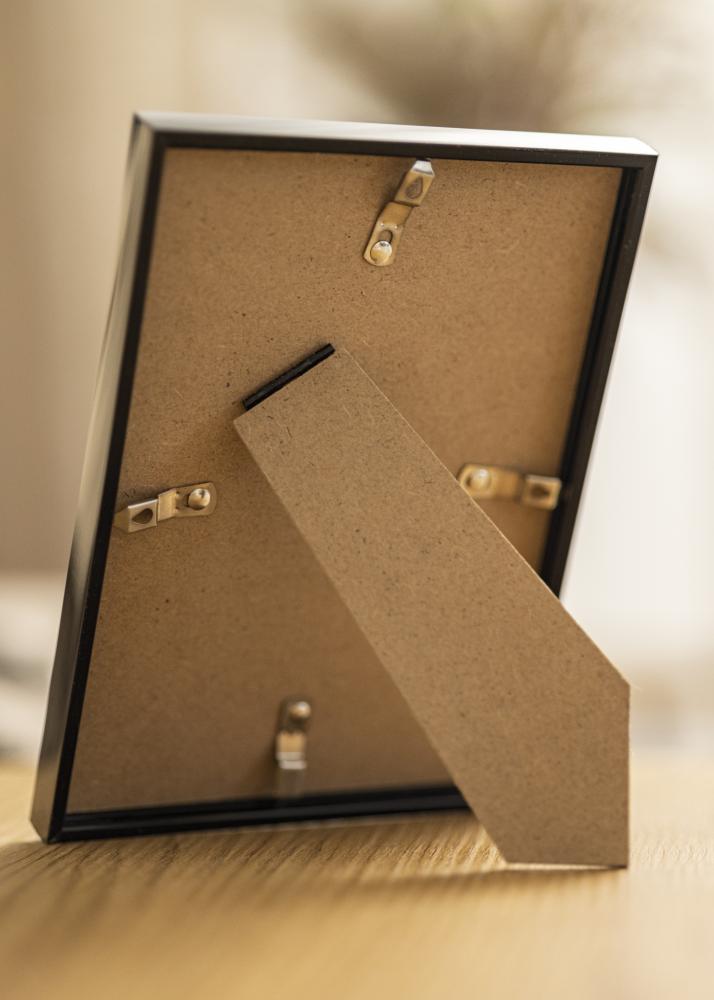 Ramme Scandi Svart 13x18 cm - Passepartout Hvit 9x12 cm