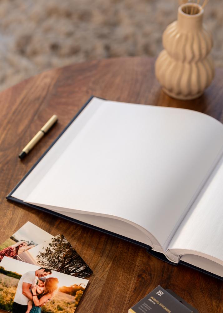 Classico Album Blå - 30x33 cm (100 Hvite sider / 50 ark)