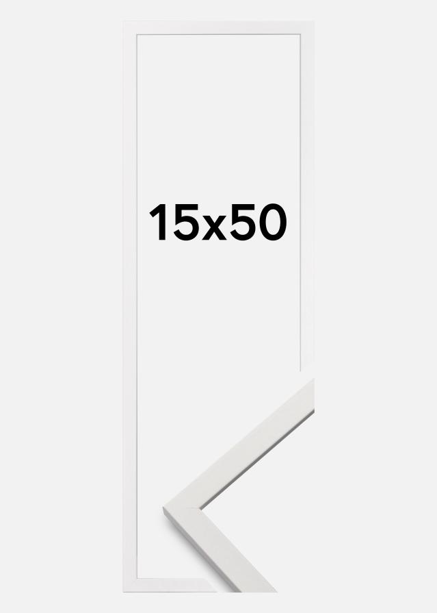Ramme Edsbyn Akrylglass Hvit 15x50 cm