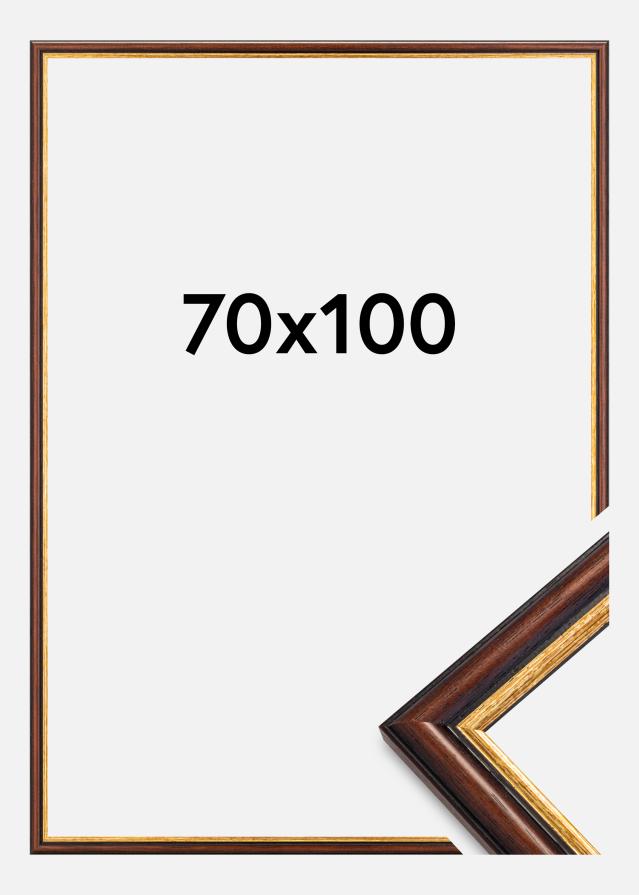 Ramme Siljan Brun 70x100 cm
