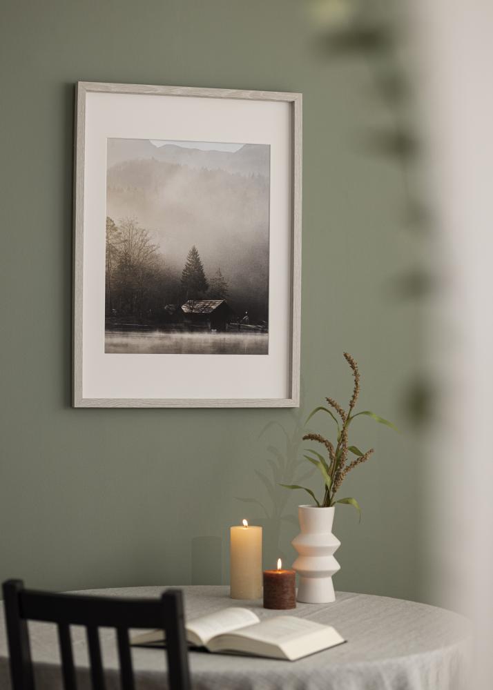 Ramme Elegant Box Grå 13x18 cm