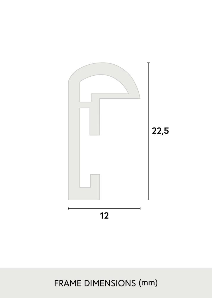 Galeria Collageramme Akrylglass Svart - 3 Bilder (13x18 cm)