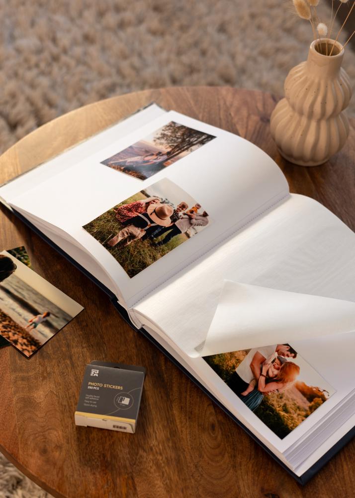 Classico Album Blå - 30x33 cm (100 Hvite sider / 50 ark)