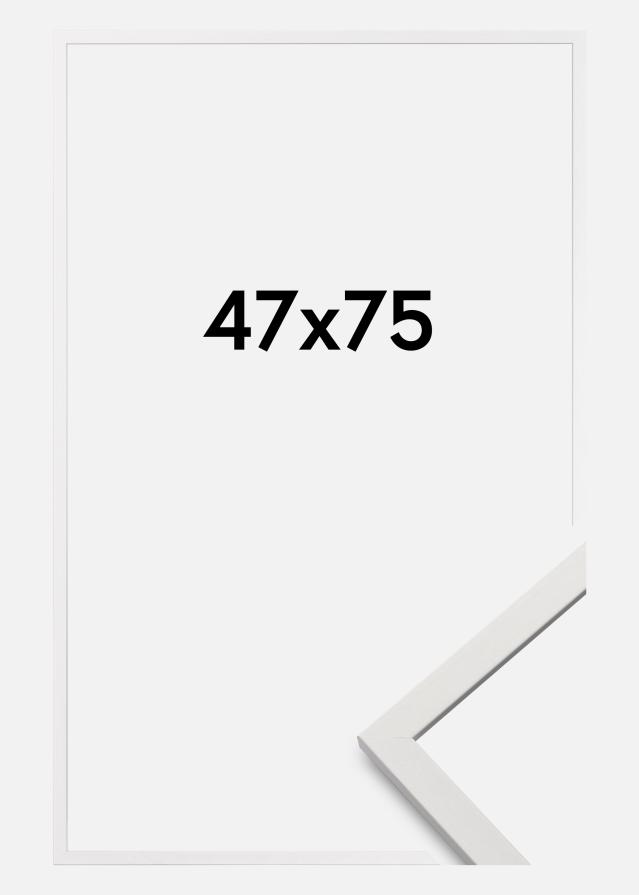 Ramme Edsbyn Akrylglass Hvit 47x75 cm