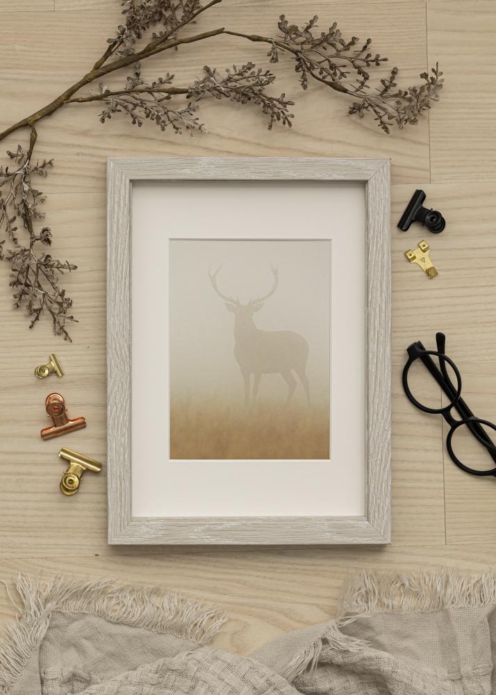 Ramme Elegant Box Grå 13x18 cm