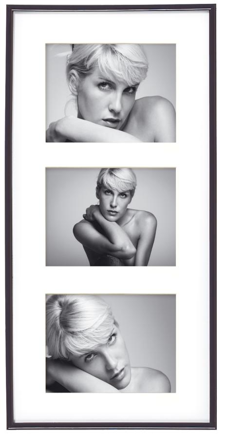 Galeria Collageramme Akrylglass Svart - 3 Bilder (13x18 cm)