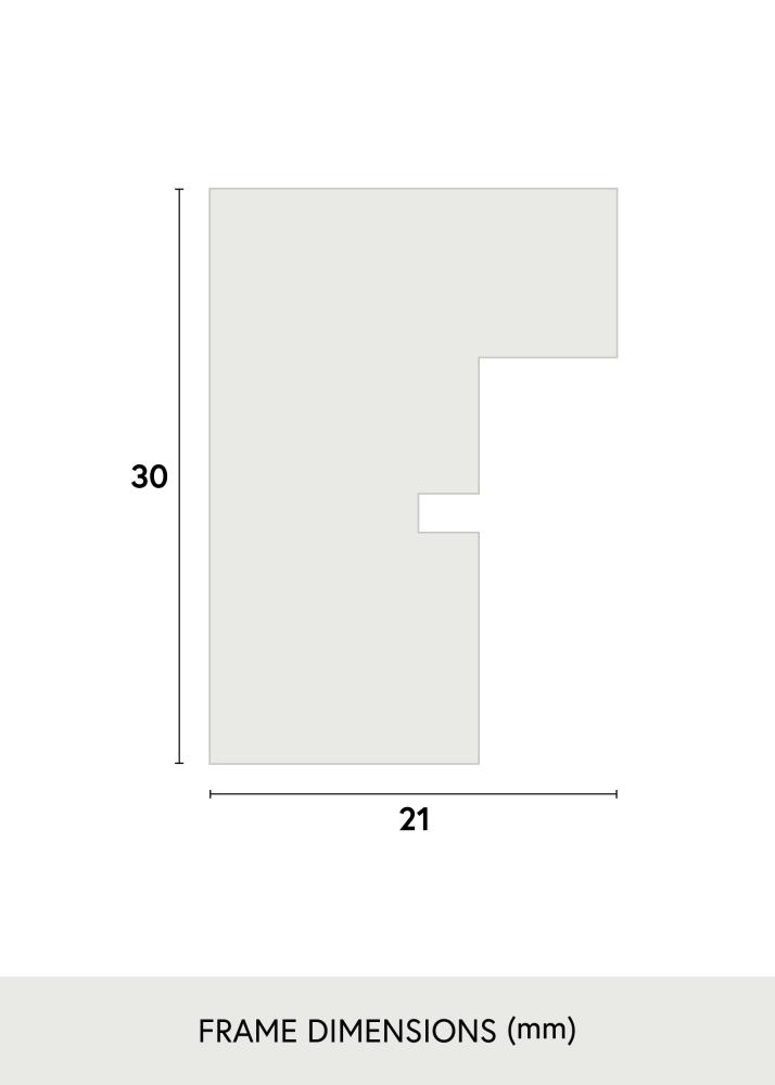 Ramme New Stockholm Grå 50x70 cm