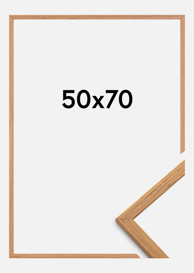 Ramme Edsbyn Akrylglass Teak 50x70 cm