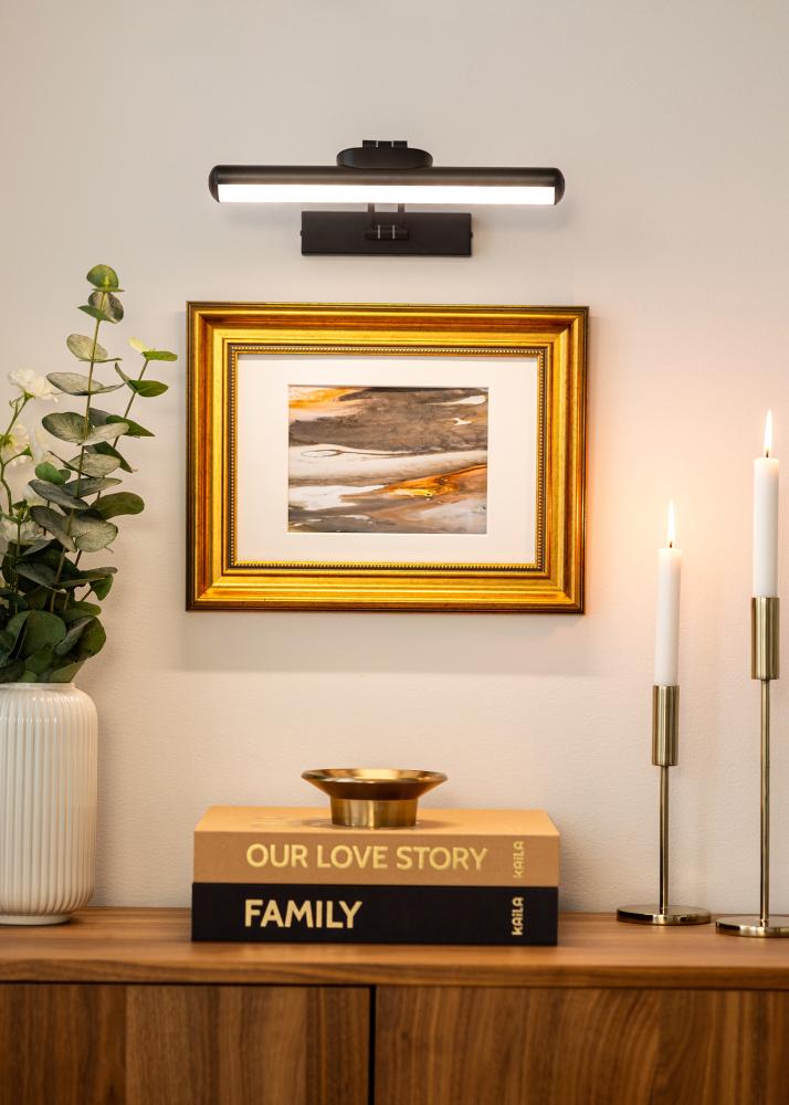 KAILA Luster Batteridrevet Tavelbelysning 32 cm - Svart