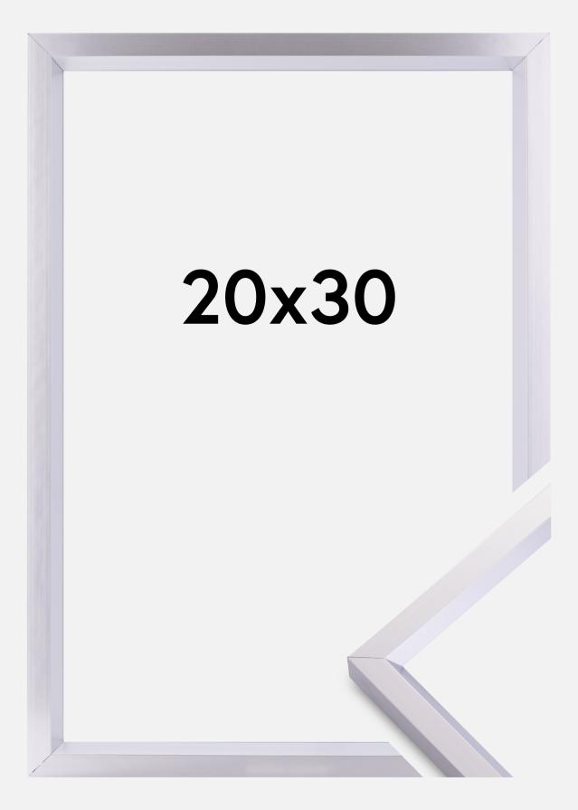 Ramme Steel Style Sølv 20x30 cm
