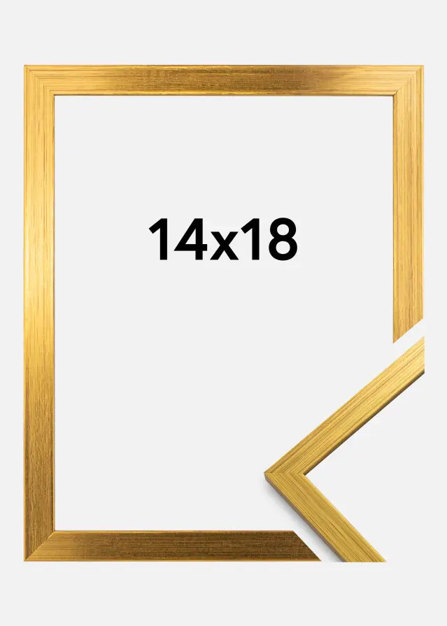 Ramme Edsbyn Gull 14x18 cm