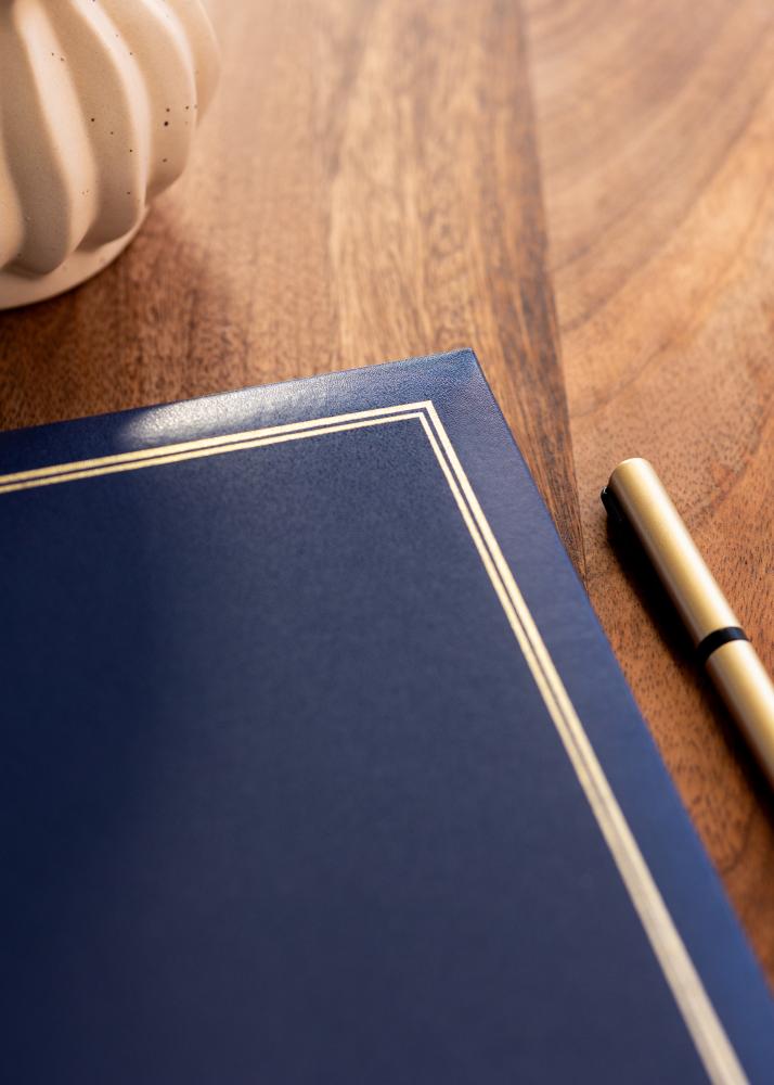 Classico Album Blå - 30x33 cm (100 Hvite sider / 50 ark)