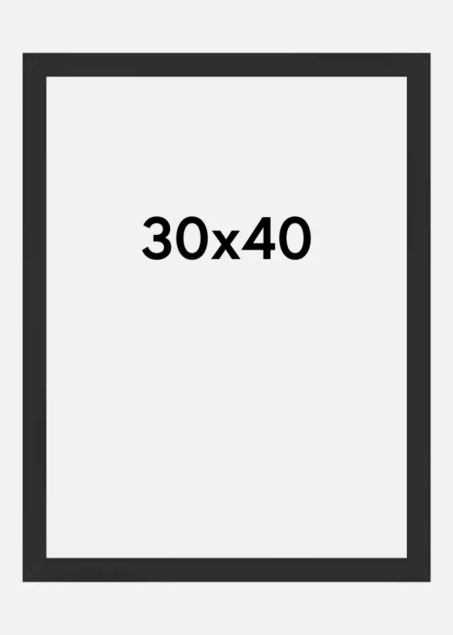 Ramme Liv Akrylglass Svart 30x40 cm