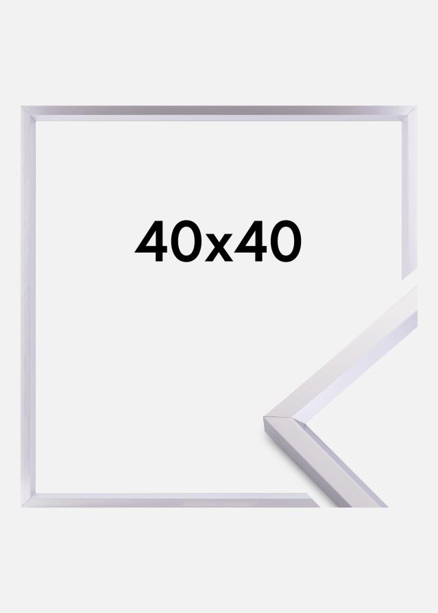 Ramme Steel Style Sølv 40x40 cm