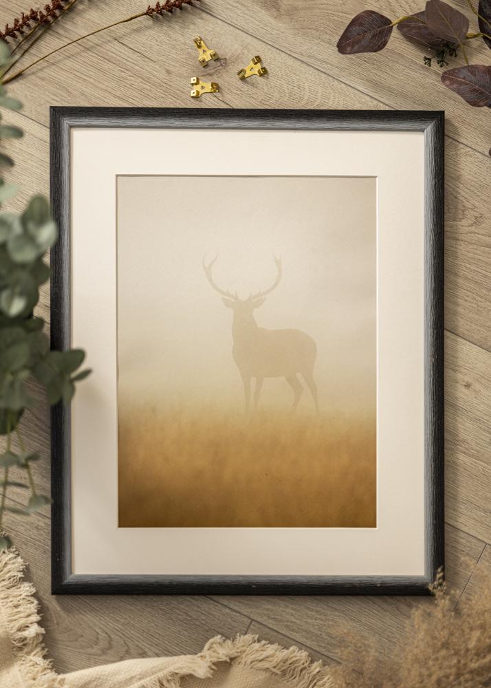 Ramme Cornwall Svart - Valgfri størrelse