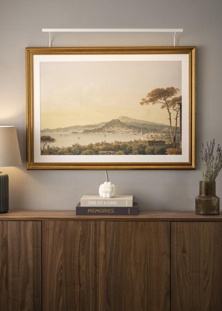 BLP 117 Maleribelysning 85 cm - Hvit