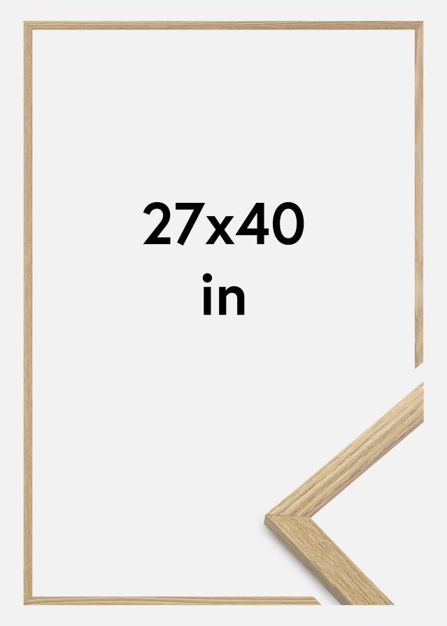 Ramme Trendy Akrylglass Eik 27x40 inches (68,58x101,6 cm)
