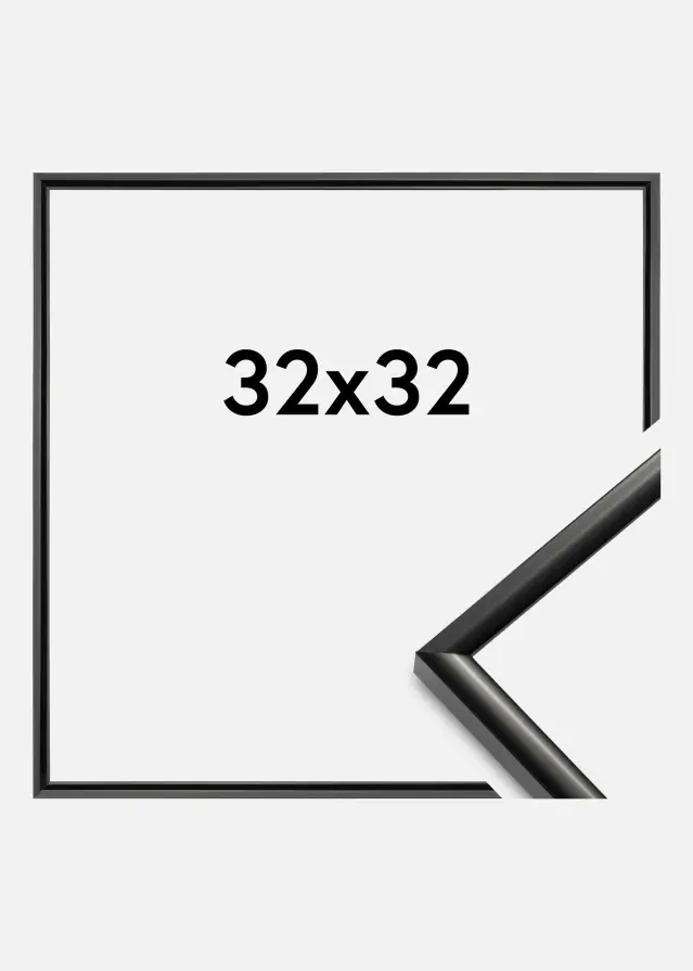 Ramme New Lifestyle Akrylglass Svart 32x32 cm