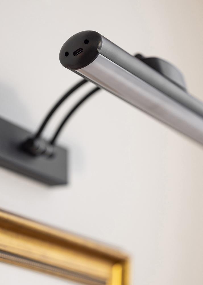 KAILA Luster Batteridrevet Tavelbelysning 32 cm - Svart