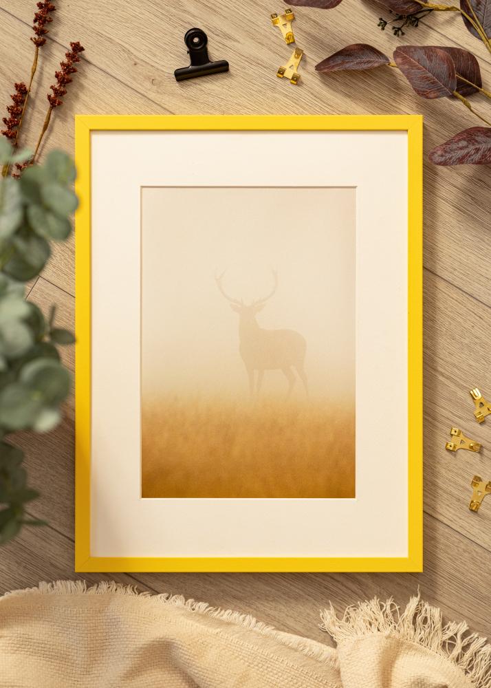 Colorful Akrylglass Gul 50x70 cm