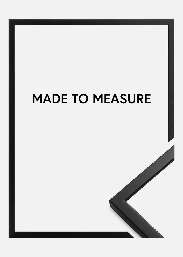 Ramme Oslo Svart - Valgfri størrelse