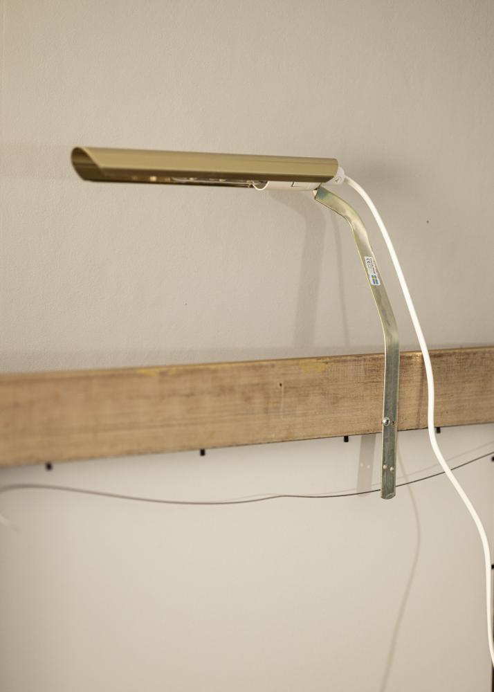 Eklunds Uno 1 Maleribelysning 24 cm - Messing