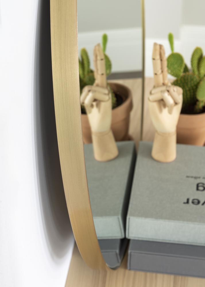 Speil Vendela Messing 80 cm Ø