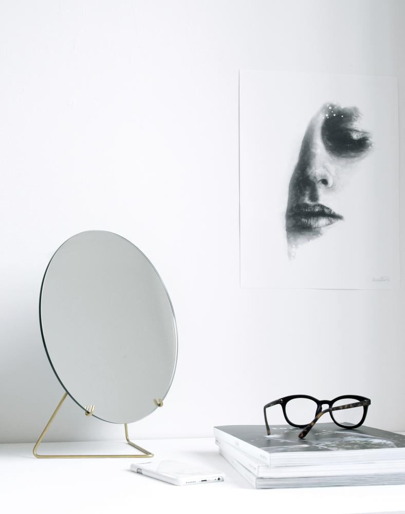 Bordspeil Moebe Messing 30 cm Ø