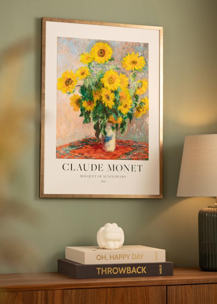 Ramme Ares Akrylglass Messing 50x65 cm