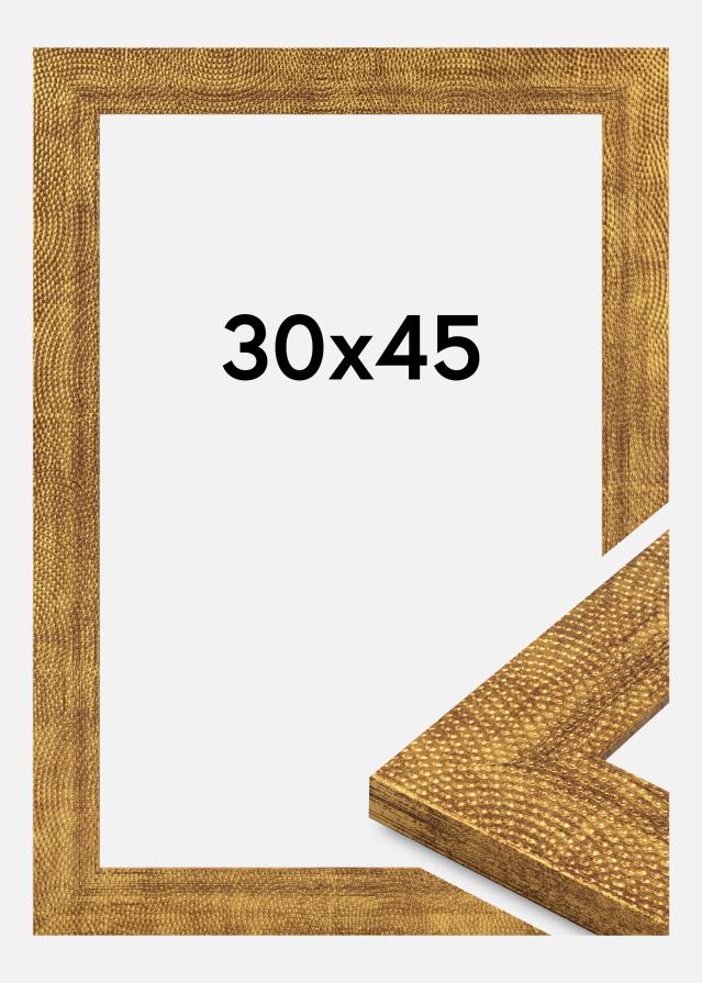 Ramme Linea Akrylglass Gull 30x45 cm