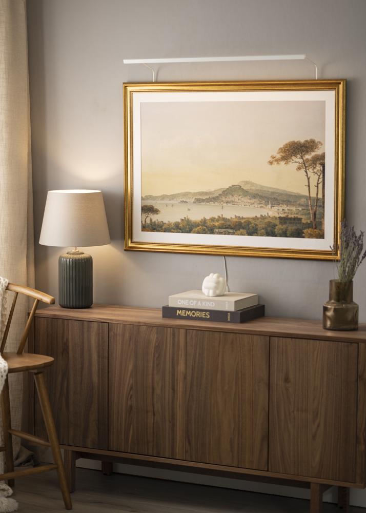 BLP 117 Maleribelysning 85 cm - Hvit