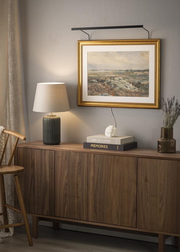 BLP 117 Maleribelysning 65 cm - Svart