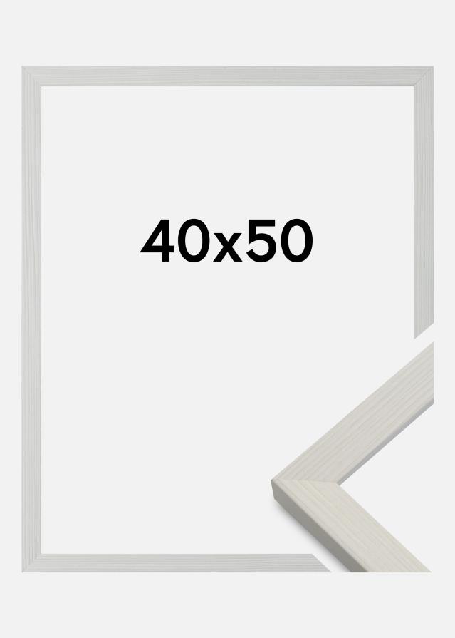 Ramme Fiorito Akrylglass Hvit 40x50 cm