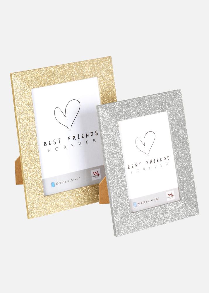 Ramme Twinkle Gull 13x18 cm