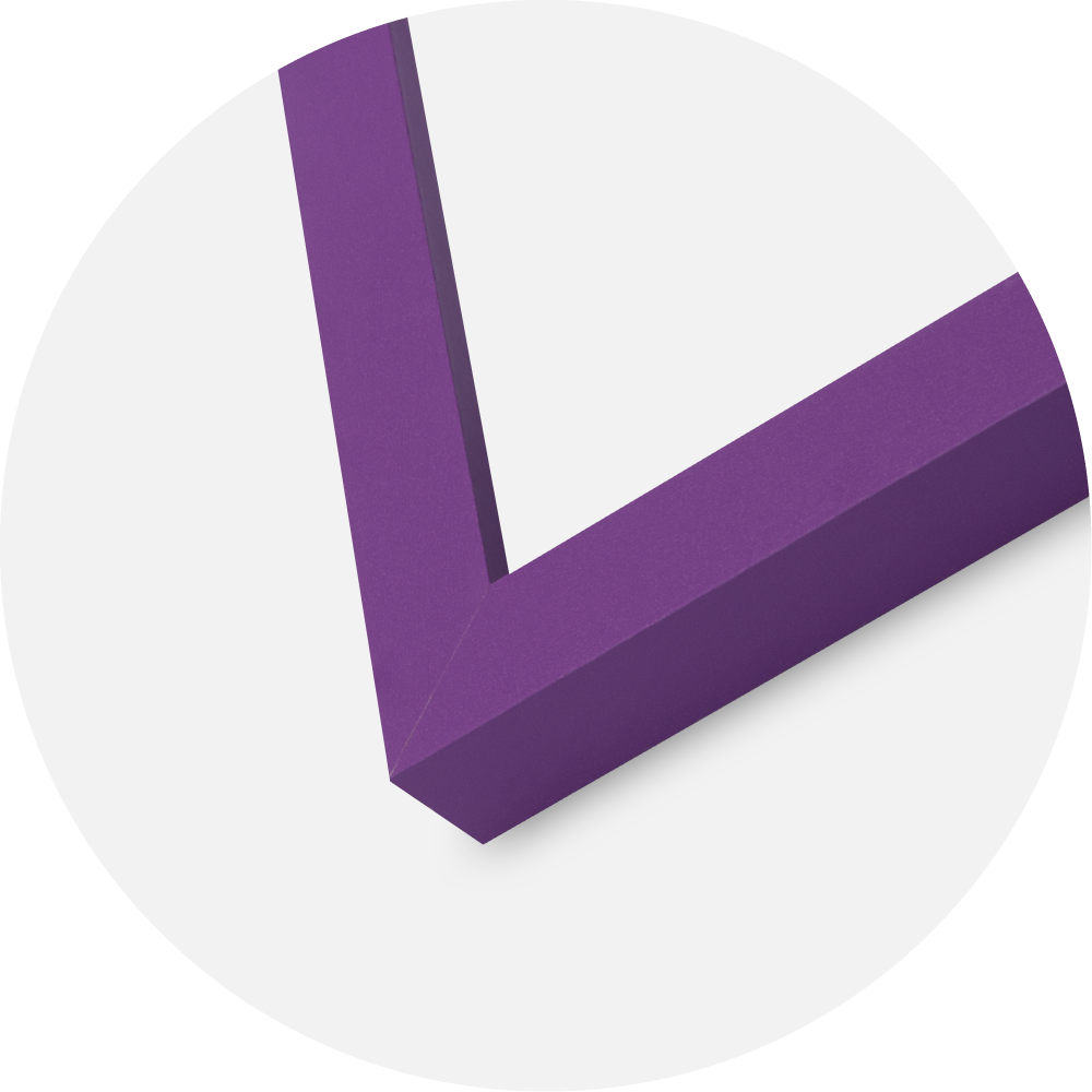 Ramme Selection Akrylglass Deep Lilac 40x40 cm