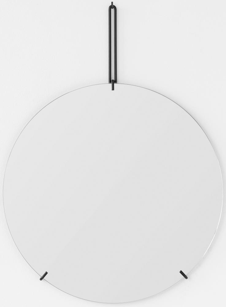 Moebe Wall Mirror Svart 50 cm Ø