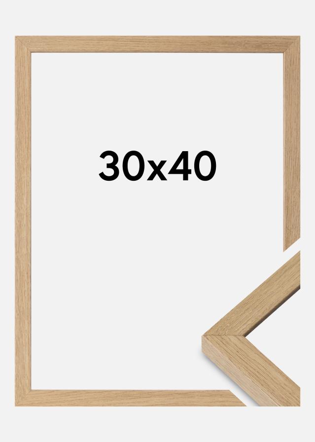 Ramme Hermes Akrylglass Natural Oak 30x40 cm