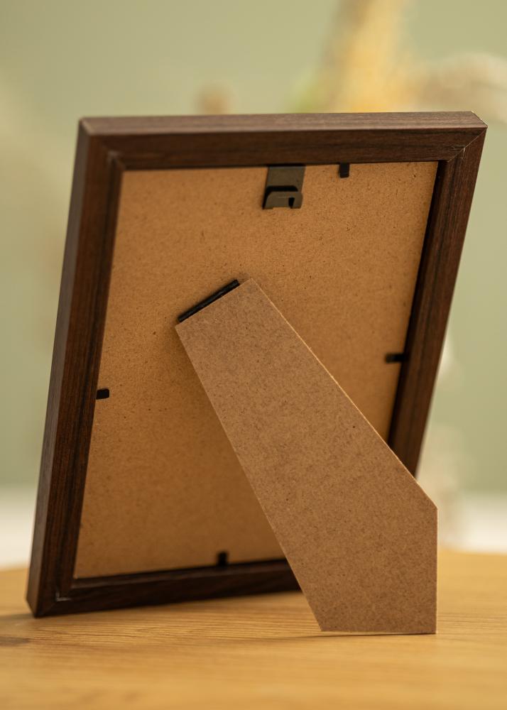 Ramme Deco Akrylglass Valnøtt 13x18 cm