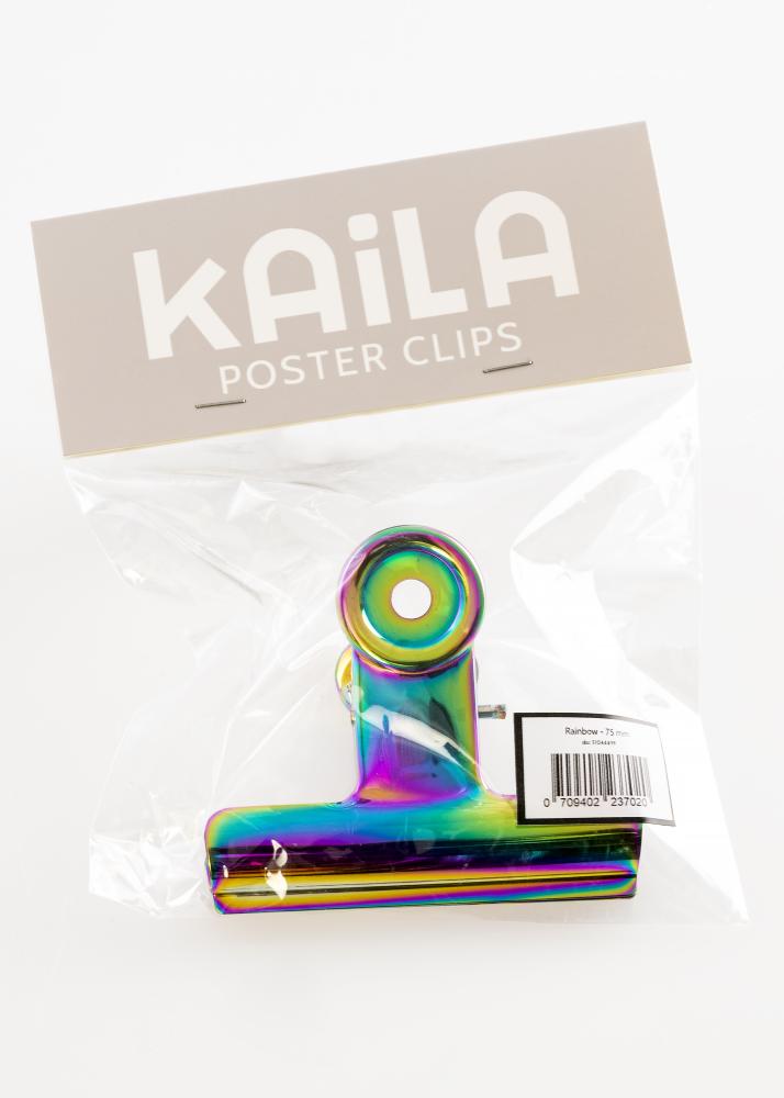 KAILA Poster Clip Rainbow - 75 mm